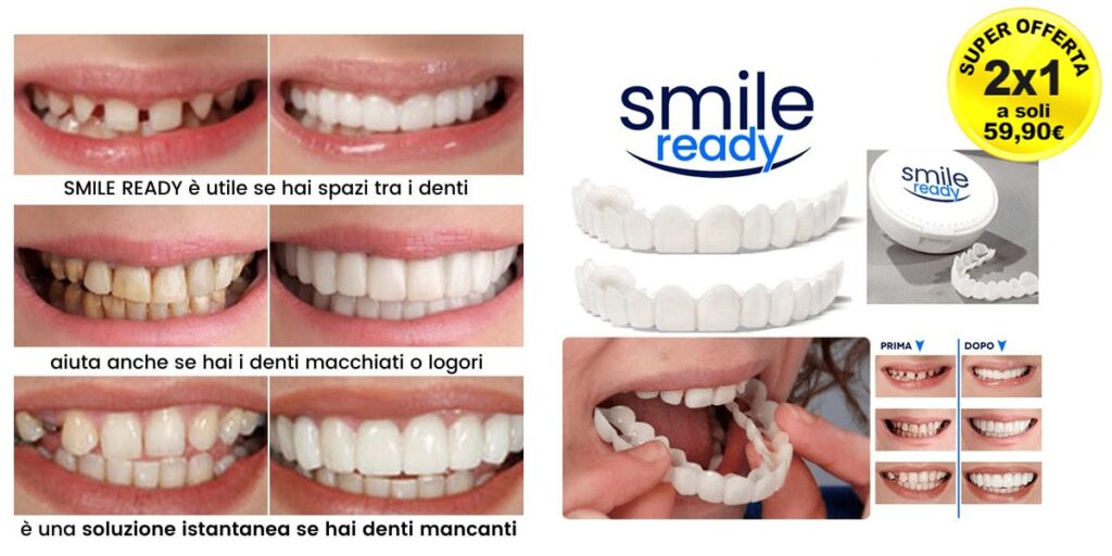 Smile Ready - Recensioni Vere 2020, Farmacia, Prezzo e Funziona?